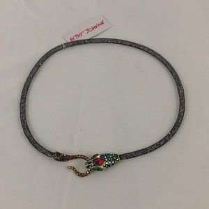 Betsey Johnson Snake Necklace Choker